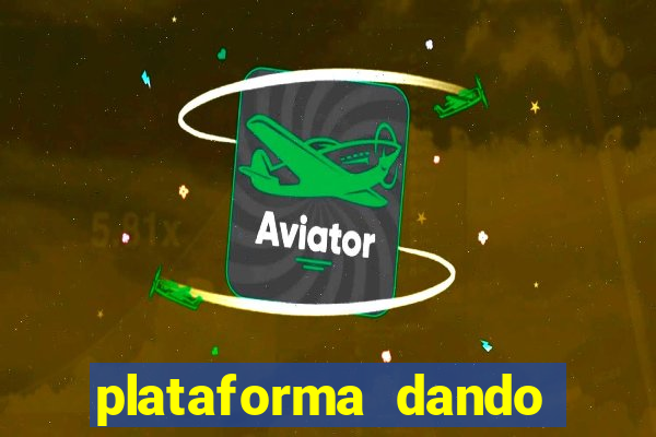 plataforma dando bonus de cadastro